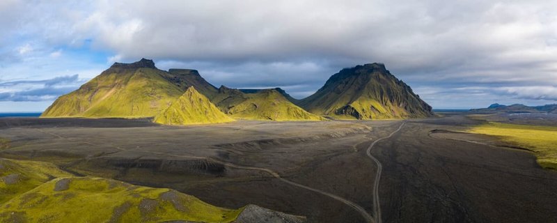 Vikurnáman er fyrirhuguð við Hafursey á Mýrdalssandi. Mynd: South.is