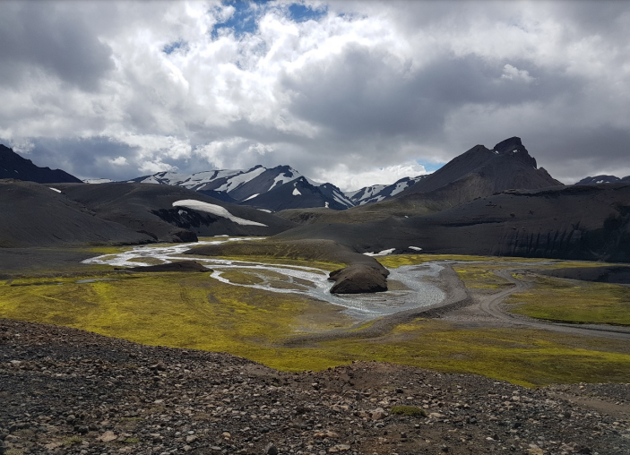 Að Fjallabaki. Mynd: Úr skýrslu um miðhálendisþjóðgarð