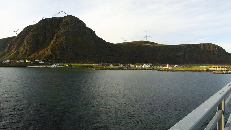 Harams-vindorkuverið mun einnig sjást vel frá nærliggjandi eyju. Mynd: Zephyr