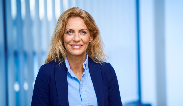 Herdís Dröfn Fjeldsted tók upphaflega við starfi forstjóra Valitor tímabundið í mars í fyrra og var ráðin til frambúðar í starfið í nóvember.