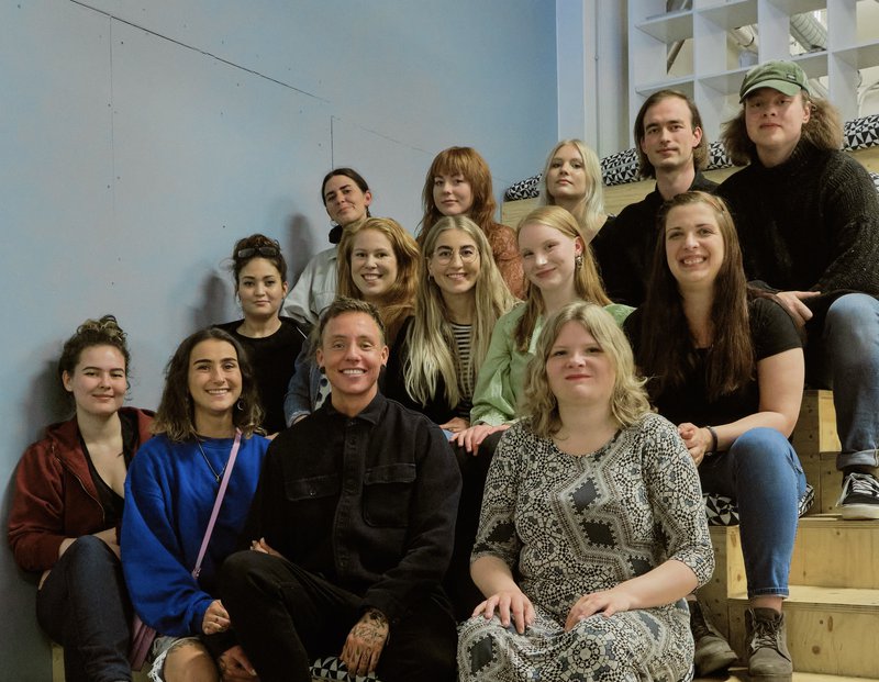 Hópurinn sem stendur að baki Góðum Fréttum Mynd: Aðsend