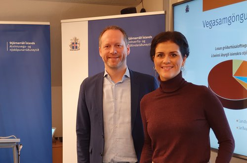 Guðmundur Ingi og Þórdís Kolbrún