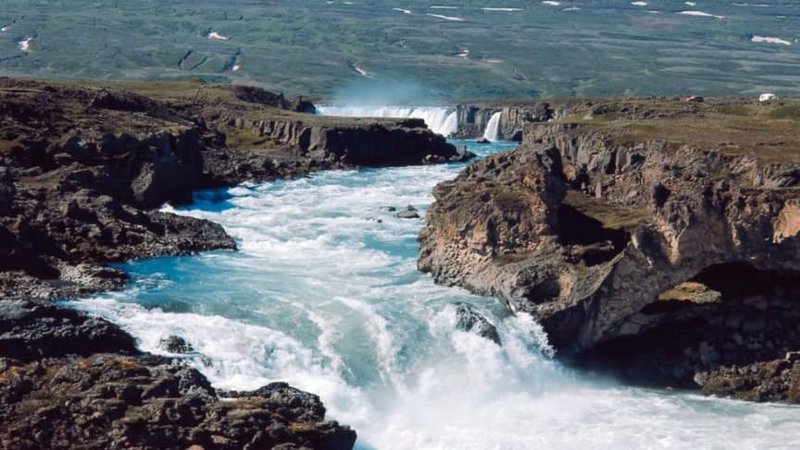 Hrafnabjargafoss í Skjálfandafljóti. Mynd: Landvernd