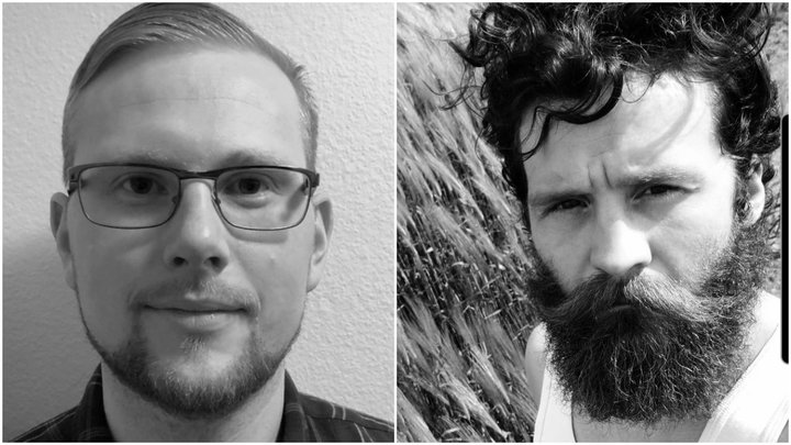 Egill Gautason og Hrannar Smári Hilmarsson.