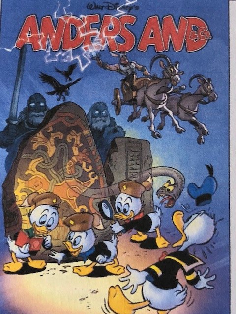 Andrés Önd á dönsku.