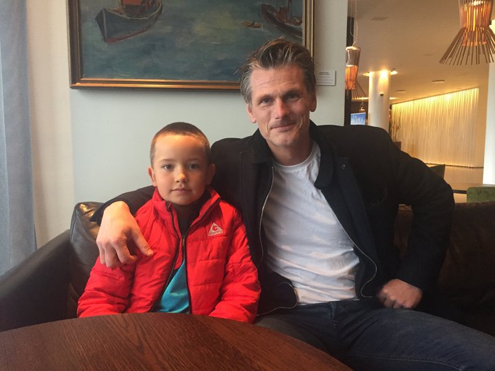 Leifur Ottó Þórarinsson og Pétur Marteinsson