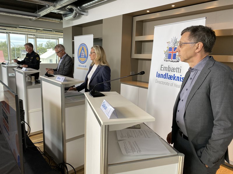 Frá fundinum í dag. Mynd: Lögreglan