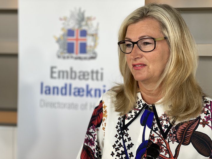 Alma Möller landlæknir.