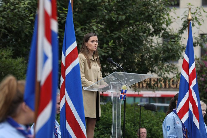 Katrín Jakobsdóttir forsætisráðherra.