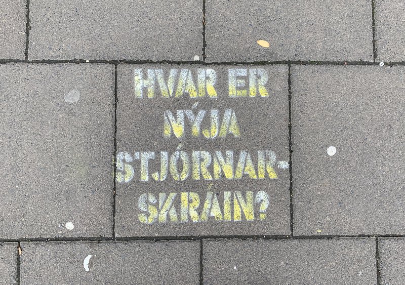 Hvar er nýja stjórnarskráin?