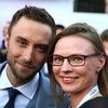 Måns Zelmerlöw, sigurvegari Eurovision 2015, ásamt kollega mínum og eiginkonu , Maríu.