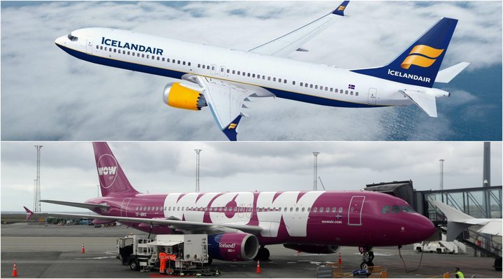 Icelandair og WOW air