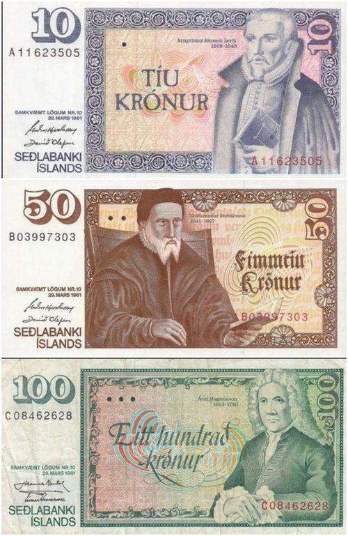 Gamlir íslenskir peningar