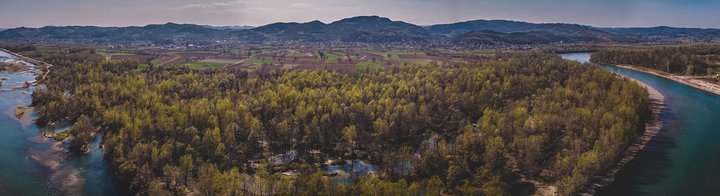 Nokkrar ár renna um Jadar-dalinn í Serbíu.
