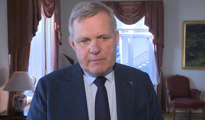 Jón Gunnarsson dómsmálaráðherra.