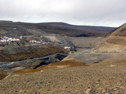 Kárahnjúkastífla byggð (Christian Bickel)