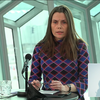 Katrín Jakobsdóttir á fundinum í dag.