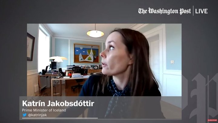 Forsætisráðherra var brugðið, sem eðlilegt er.