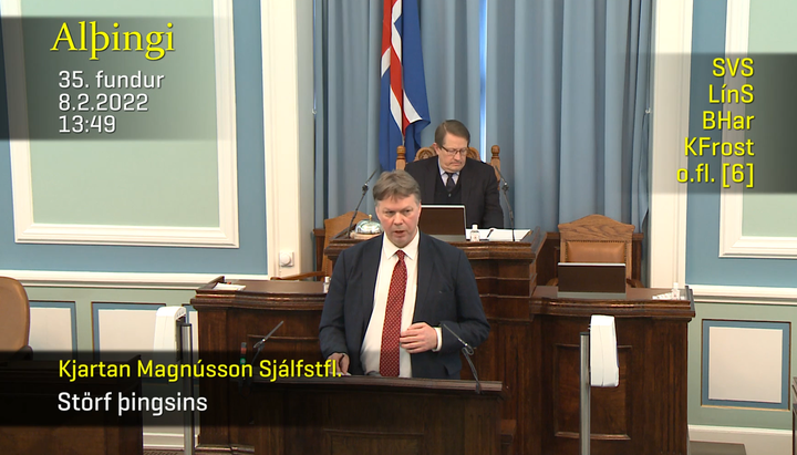 Kjartan Magnússon er varaþingmaður Sjálfstæðisflokksins og frambjóðandi til borgarstjórnar.