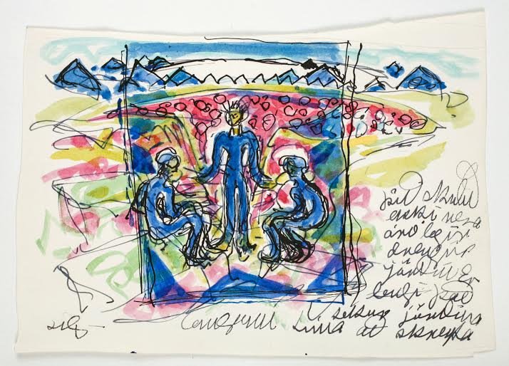 Kjarval, Út á spássíuna.