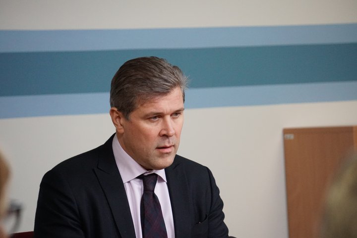 Bjarni Benediktsson- Fundur stjórnskipunar- og eftirlitsnefndar