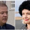 Breki Karlsson formaður Neytendasamtakanna og Lilja Alfreðsdóttir menningar- og viðskiptaráðherra.
