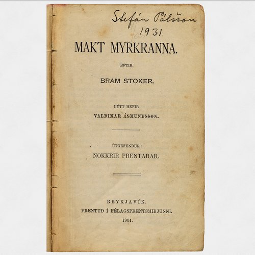 Makt myrkranna - Einkaeign Hans C. de Roos