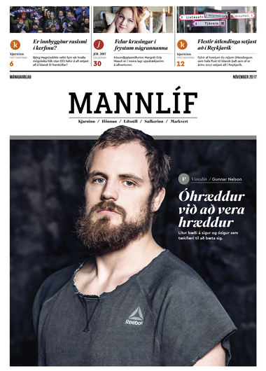 mannlíf forsíða 23. nóv