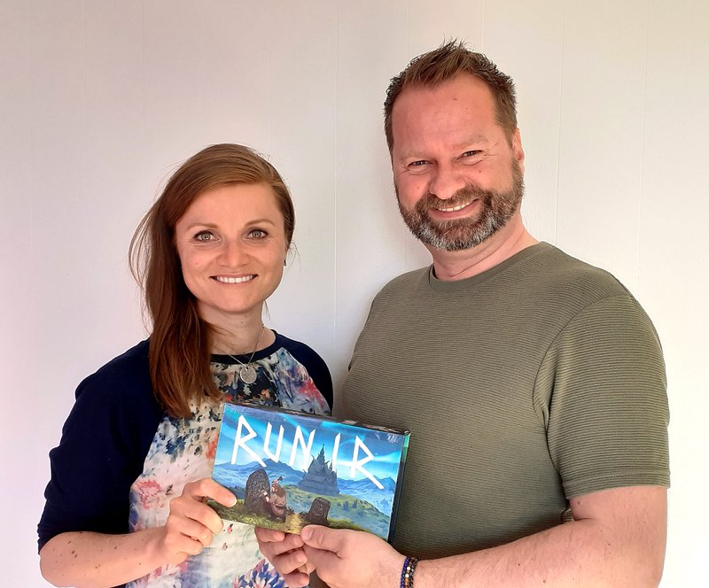 Svavar Björgvinsson og Monika Brzková Mynd: Aðsend