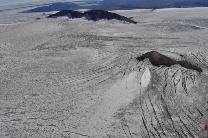 Nafnlausi tindurinn til hægri á myndinni. Efst eru Geirvörtur.