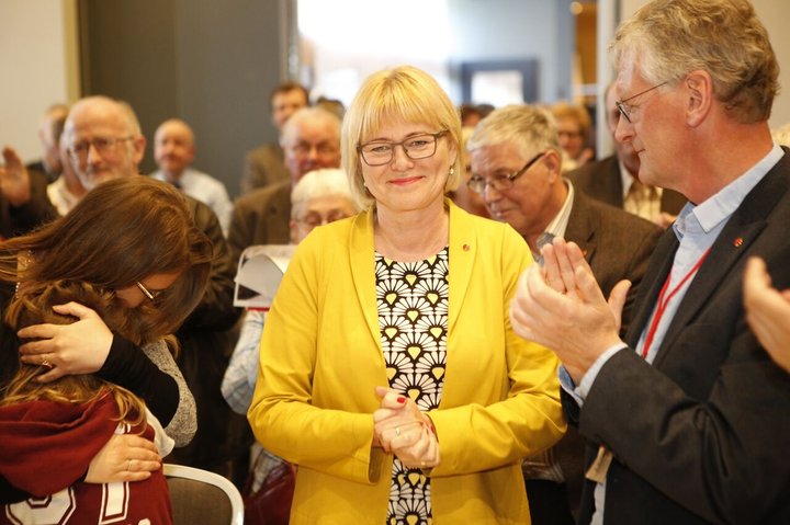 Oddný Harðardóttir var formaður Samfylkingarinnar í síðustu kosningum. Hún sagði af sér embætti í byrjun viku.