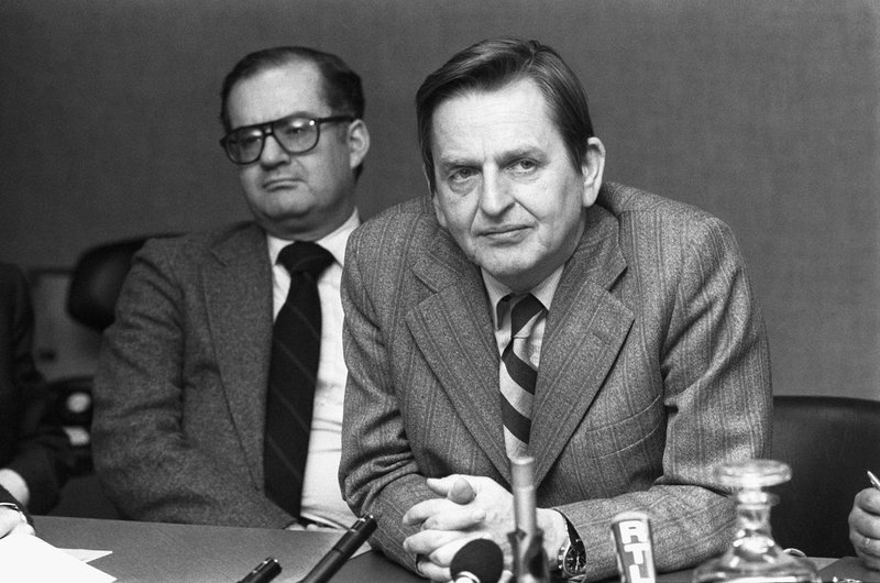 Olof Palme, fyrrverandi forsætisráðherra Svíþjóðar.