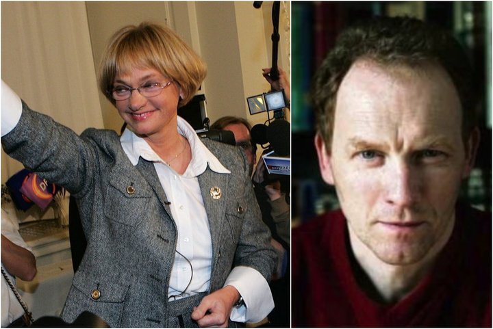 Pia Kjærsgaard og Jón Kalman