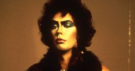 Tim Curry sem dr. Frank N. Furter