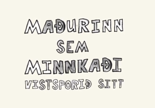 Maðurinn sem minnkaði vistsporið sitt.