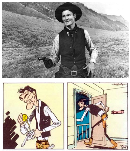 Fyrirmyndin af Langa Láka var Jack Palance