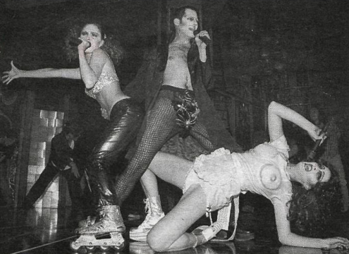 Rocky Horror í Loftkastalanum 1995. Mynd: DV