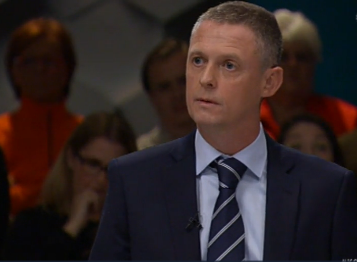 Helgi Helgason, formaður Íslensku þjóðfylkingarinnar. 