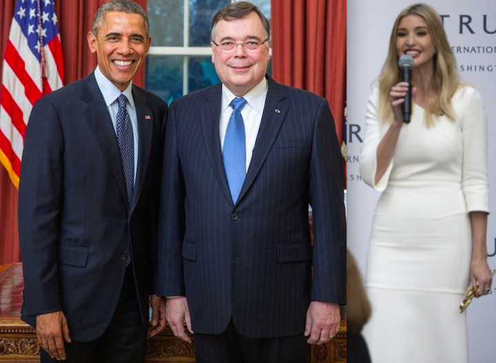 ivanka trump geir haarde barack obama