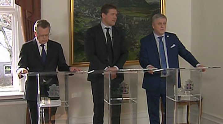 Bjarni Benediktsson Benedikt Jóhannesson Már Guðmundsson