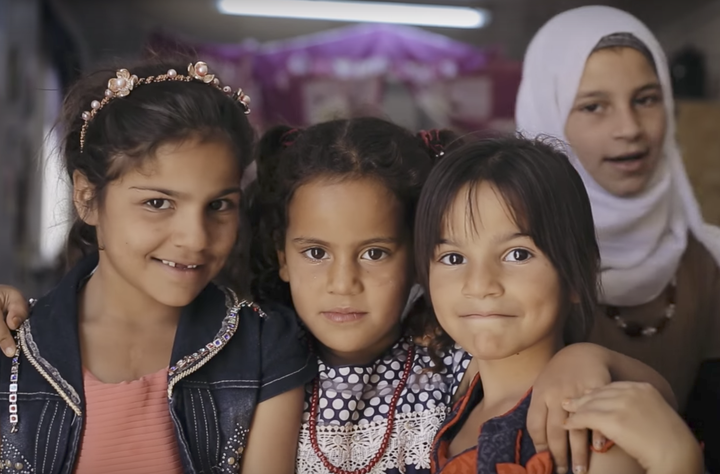 Skjáskot af myndbandi Konur á flótta