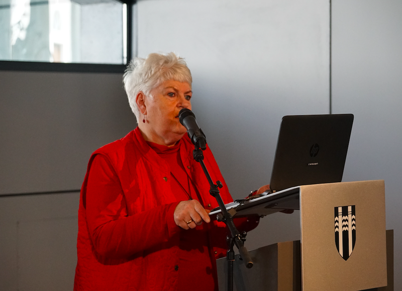 Þórunn Sveinbjörnsdóttir á fundinum í dag. Mynd: Elfa Ellertsdóttir