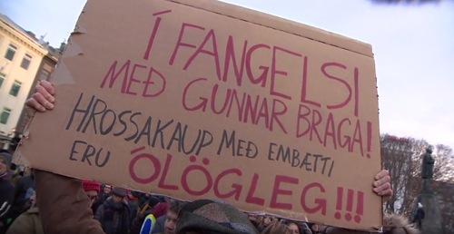 Skjáskot úr frétt Rúv