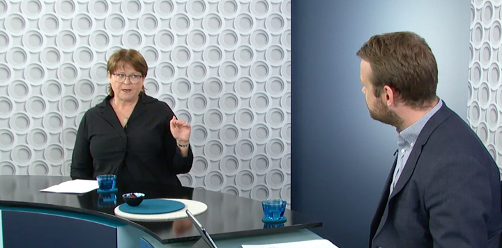 Unnur Gunnarsdóttir forstjóri FME í 21 8. maí klippa 1