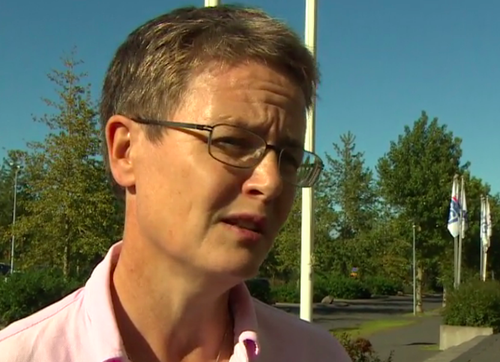 Klara Bjartmarz, framkvæmdastjóri KSÍ. Mynd:Skjáskot/RÚV