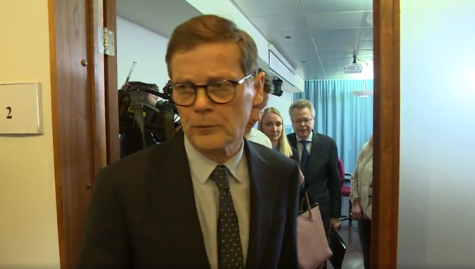 Þorsteinn Már Baldvinsson skjáskot RÚV