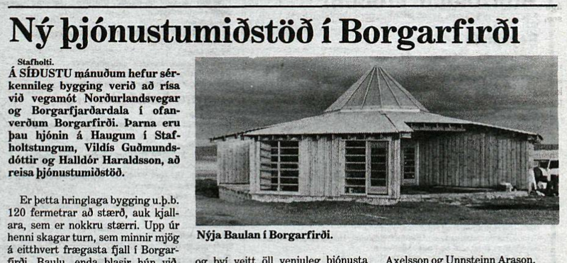 Mynd: Skjáskot úr Morgunblaðinu