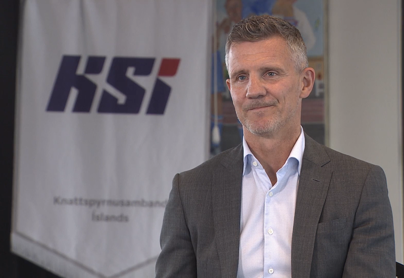 Guðni Bergsson Mynd: Skjáskot RÚV