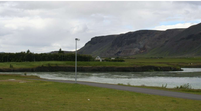 Ingólfsfjall séð frá Selfossi. Mynd: Frumatsskýrsla