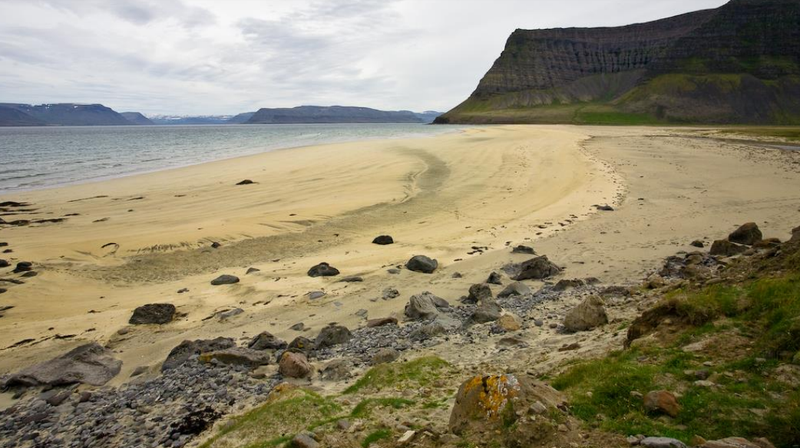 Vaðall við Hvestudal í Arnarfirði. Dalurinn er hluti af Ketildölum. Mynd: Úr matsskýrslu
